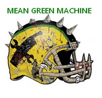 Mean Green Machine team badge